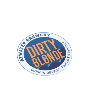 DIRTY BLONDE STICKER