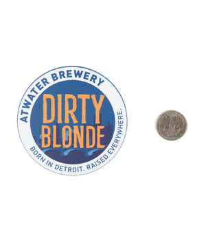 DIRTY BLONDE STICKER